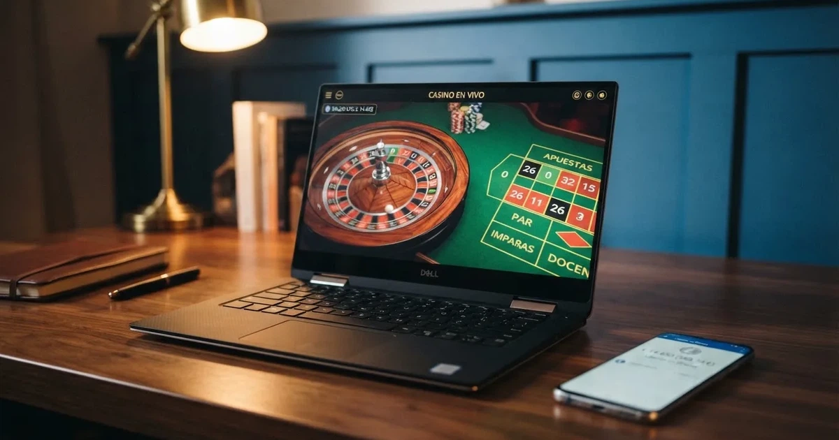 Interfaz de un casino online con saldo en Litecoin, mostrando una ruleta en vivo y el monedero en LTC