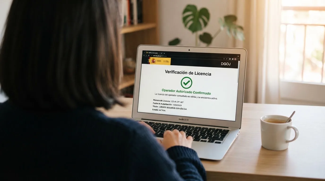 La pantalla de consulta del registro público de la DGOJ en ordenacionjuego.es con el listado de operadores autorizados visible