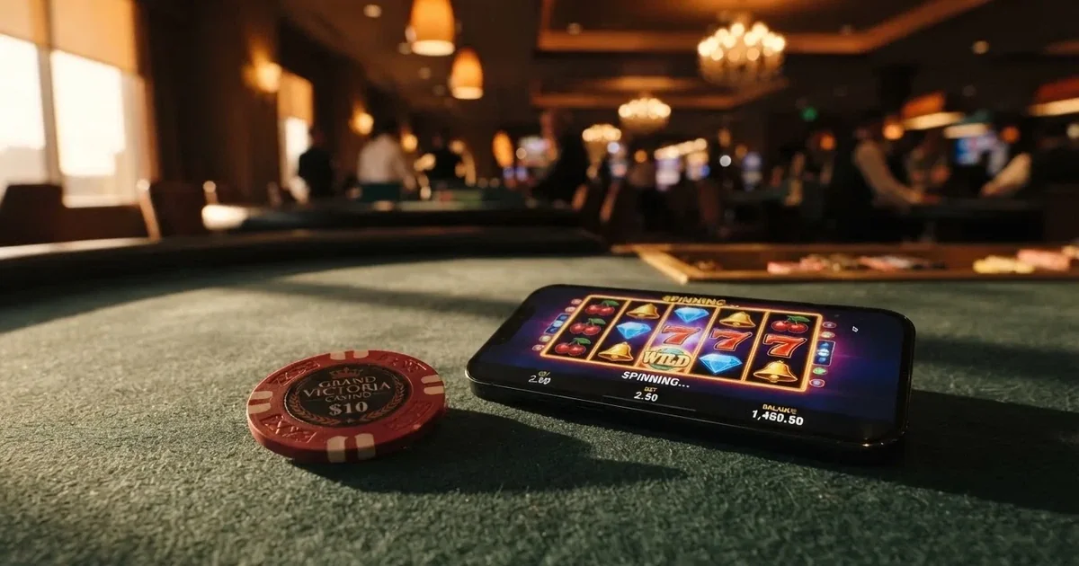 Comparativa visual de fichas de casino online con slots de Playson en pantalla
